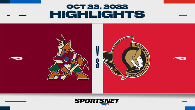 NHL Highlights: Senators 6, Coyotes 2