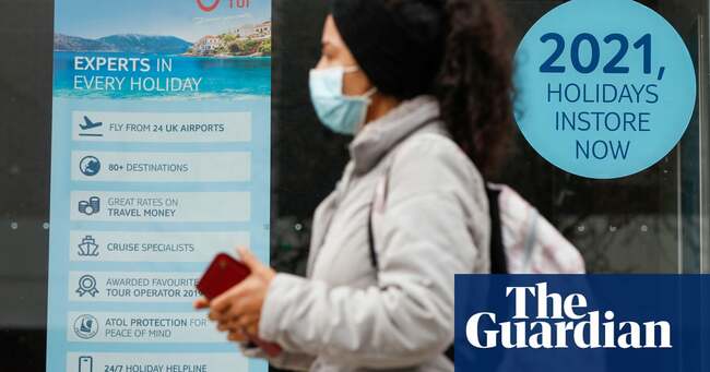 Tui to offer £20 Covid tests for travellers to green list countries