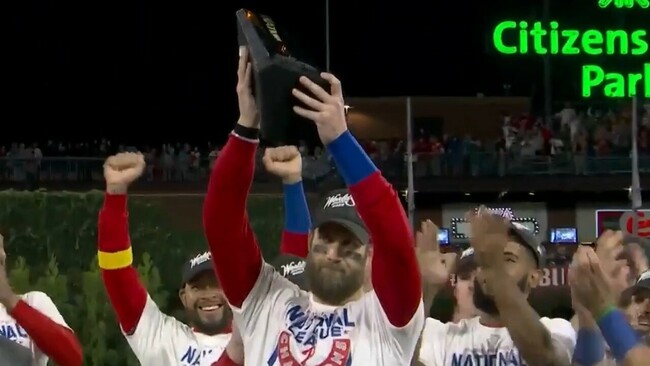 Phillies’ Harper wins NLCS MVP after series-clinching homer and five RBI