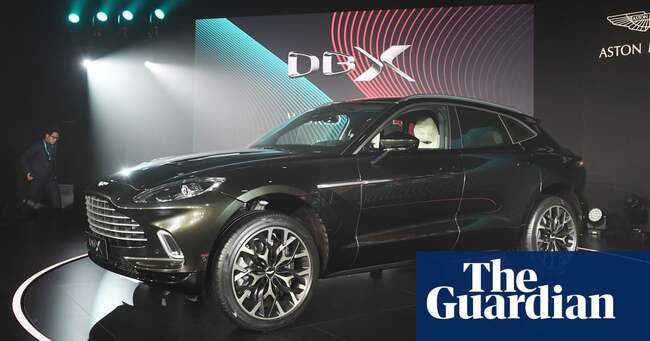 Aston Martin halves losses in first quarter as its SUV sales soar