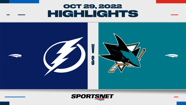 NHL Highlights: Lightning 4, Sharks 3