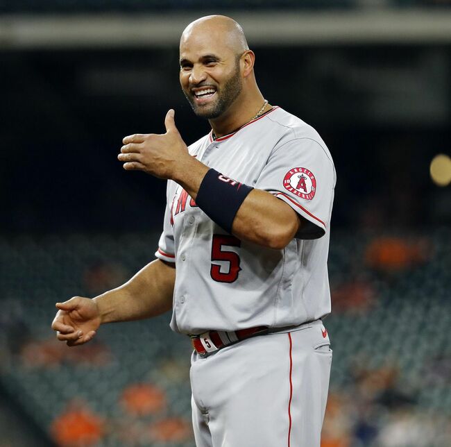 Los Angeles Angels' Have Designated  Slugger Albert Pujols For Assignment