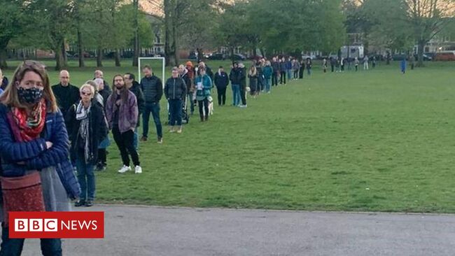 Welsh election 2021: Queues as polls close for Welsh Parliament vote