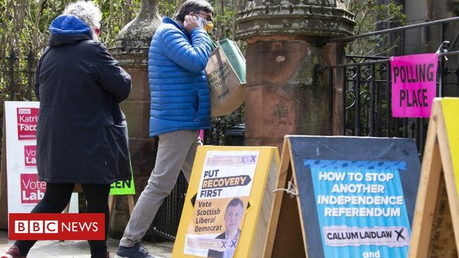 Scottish election 2021: Polls close in Scottish Parliament election