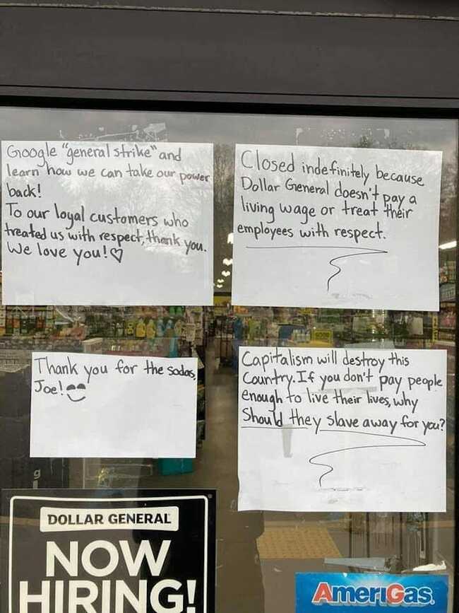 Dollar General at center of labor unrest controversy after frustrated workers walk off job in Maine citing low wages and understaffed stores