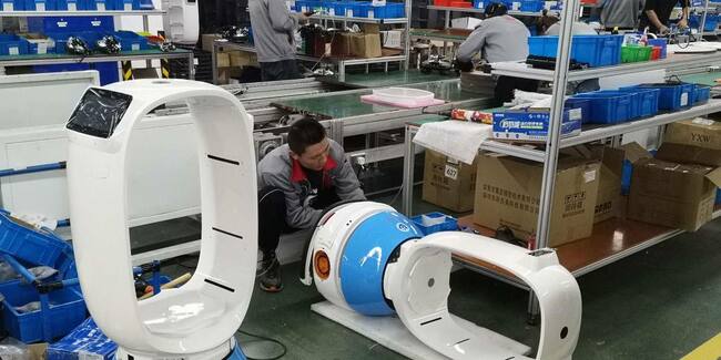 Chinese unicorn's robot waiters ready to serve the world