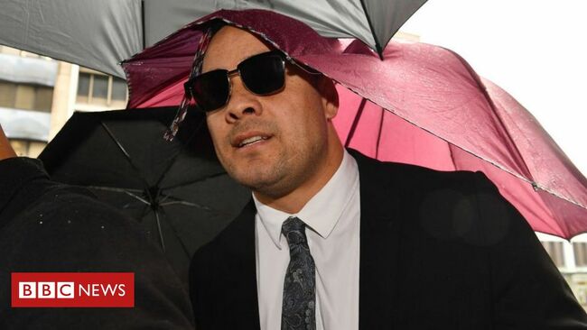 Jarryd Hayne: Ex-Rugby League player jailed for 2018 sex assault