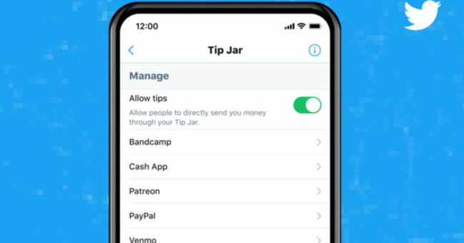 Twitter Rolls Out Tip Jar Feature to Limited Number of Accounts