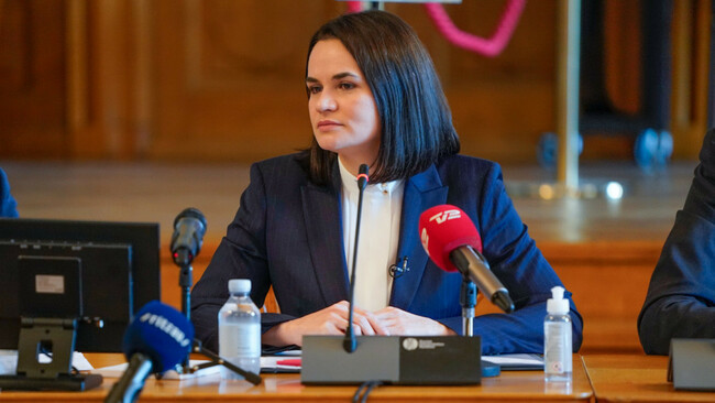 Belarus Opposition Leader Calls on U.S. to Isolate Lukashenko