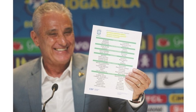 Alves, 39, makes Brazil squad, Firmino left out