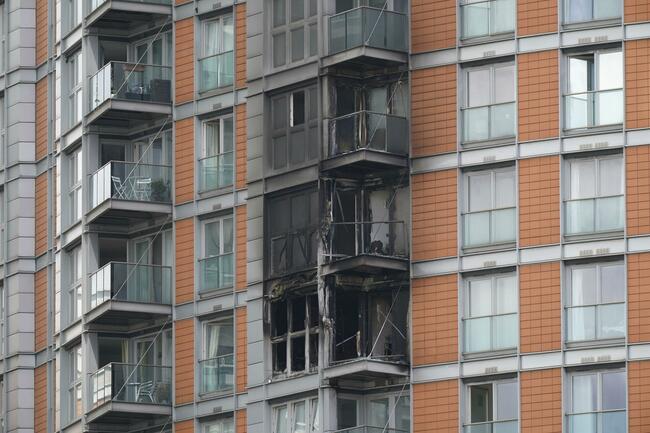 London high-rise blaze raises new concerns about cladding