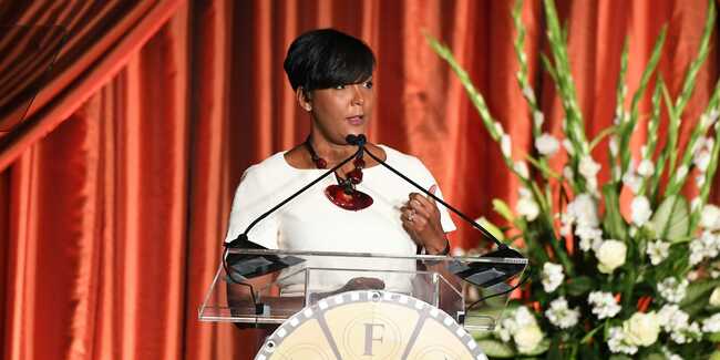 Atlanta Mayor Keisha Lance Bottoms announces she won't run for a second term