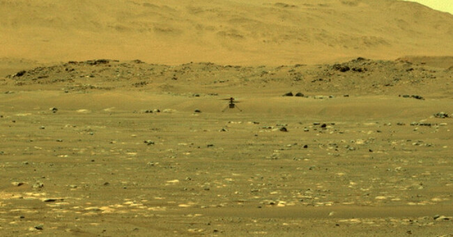 Watch - and hear - NASA's Ingenuity copter zip around on Mars