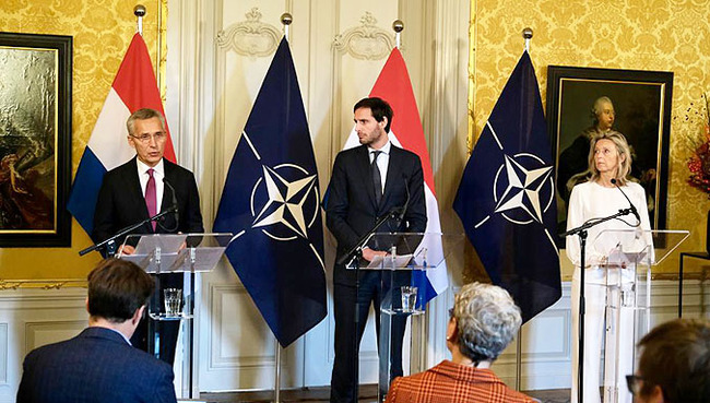 Secretary General welcomes Dutch contributions to NATO security and Ukraine
