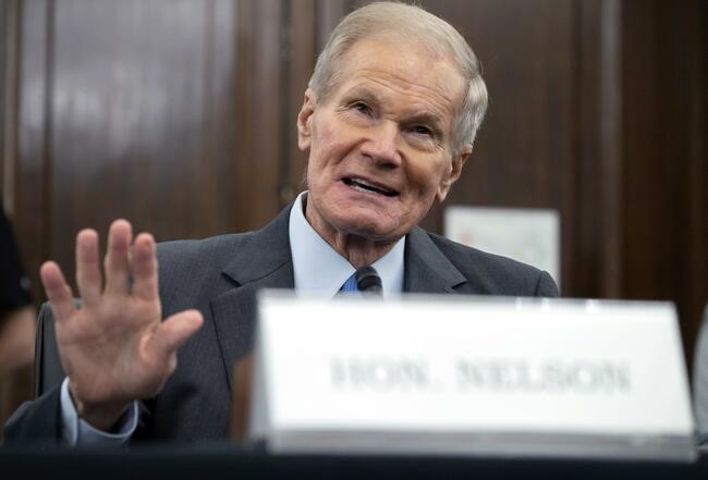NASA's new chief big on climate, hedges on 2024 moon landing