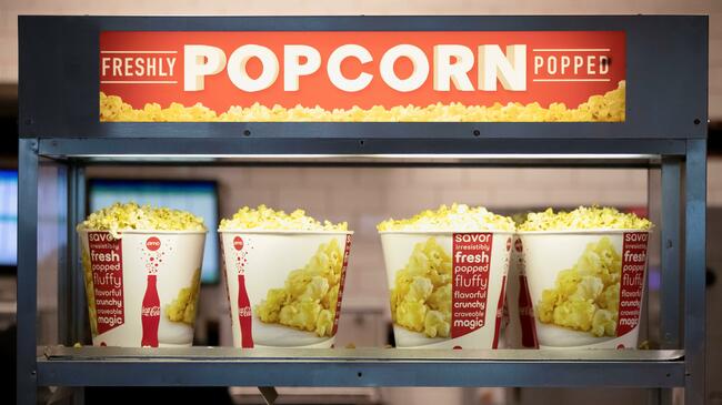 Moviegoers are back-and they're devouring popcorn at record rates