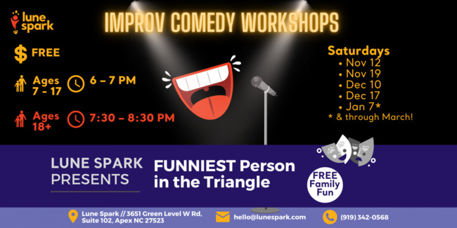 Lune Spark Funniest Person in the Triangle