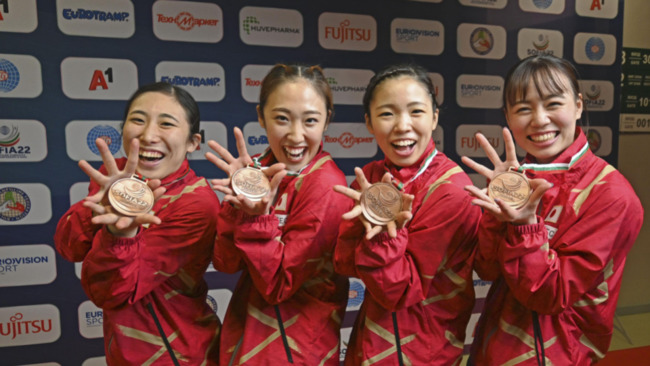 Trampoline: Japan women miss out on 3rd straight team world title