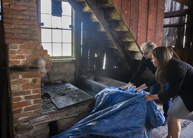 Maryland town hopes to restore historic blacksmith shop