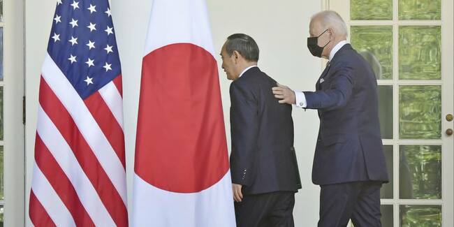 Biden and Suga bond built on more than just countering China