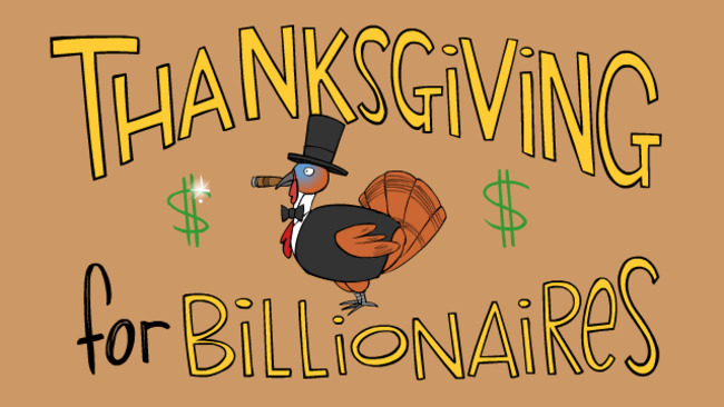Thanksgiving for Billionaires
