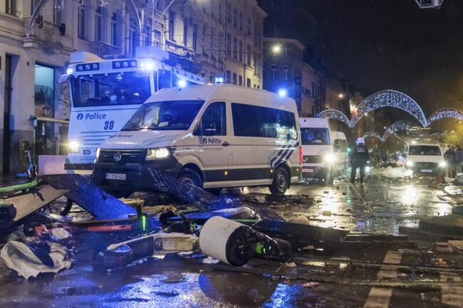 Riots in Belgium and the Netherlands after Morocco's World Cup victory