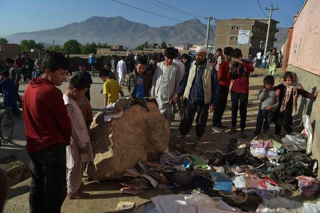 Bombing Outside Girls' School in Afghanistan Kills at Least 68, Wounds More Than 150