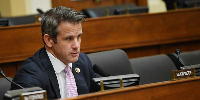 GOP Rep. Adam Kinzinger compared the Republican Party to the Titanic