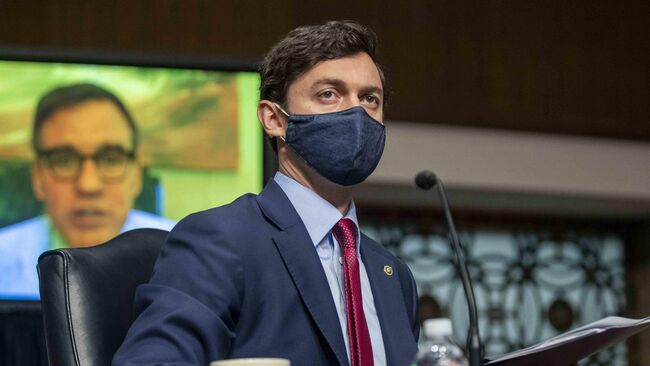 Ossoff Goes After GOP Bans On Giving Water To Voters In Line Amid Voting Rights Push