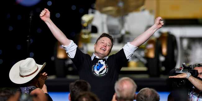 Elon Musk's SpaceX has accepted dogecoin as payment for a Moon mission