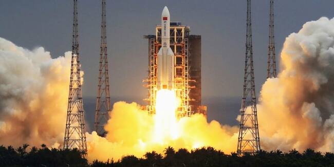 China mocks US and says rocket debris landed within its estimates