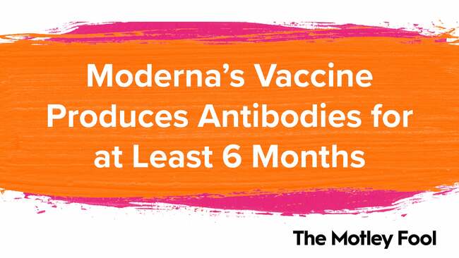 Moderna's Vaccine Produces Antibodies for at Least 6 Months
