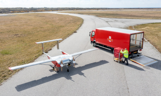 Autonomous drone makes special deliveries to Scilly Isles