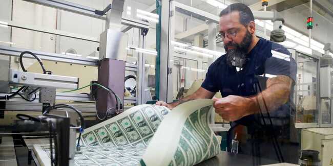 The dollar is sliding after the 'horrible' April jobs report - and has nearly erased all its gains for the year