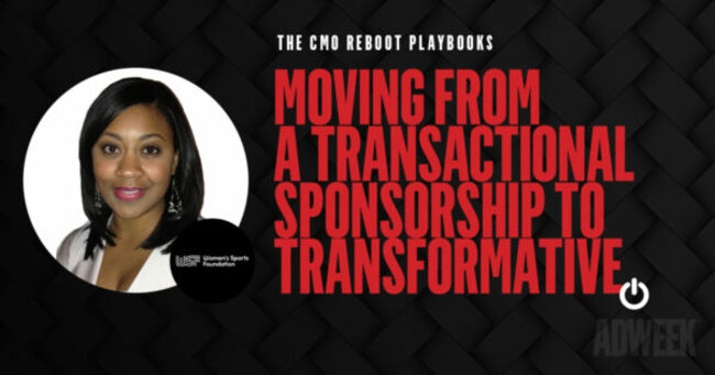 Moving from a Transactional Sponsorship to Transformative with Women's Sports Foundation CMO
