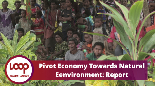 Pivot economy towards natural environment: Report