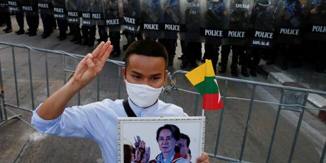 Myanmar coup latest: Thai police arrest journalists who fled junta, report says