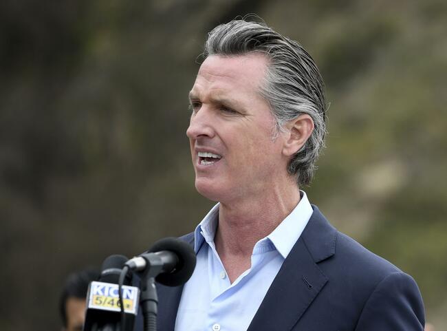 California's governor: Rebates of up to $1,100 per household