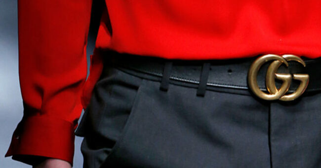The Gucci Belt, With Immortalized Brass Initials, Is an Enduring Fashion Statement