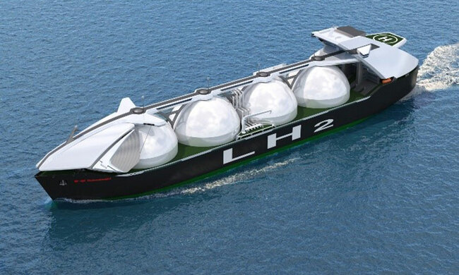 Liquified hydrogen cargo containment system approved in principle