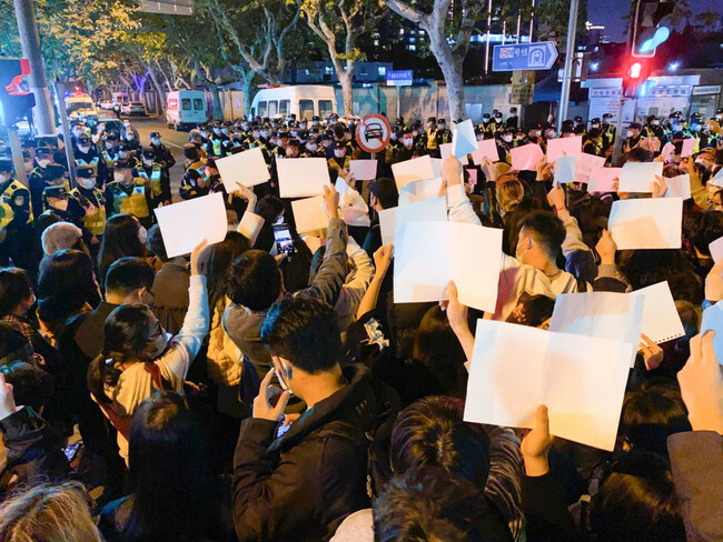 Anti-lockdown rallies give hope as China tightens grip on populace