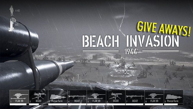 Beach Invasion 1944 giveaway 20 copies on Steam ends on Dec 22 2022