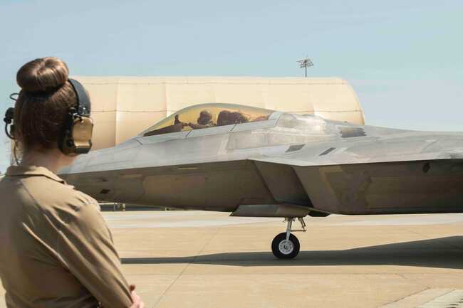 How Air Force maintainers got an F-22 flying again a year after it collapsed on the runway