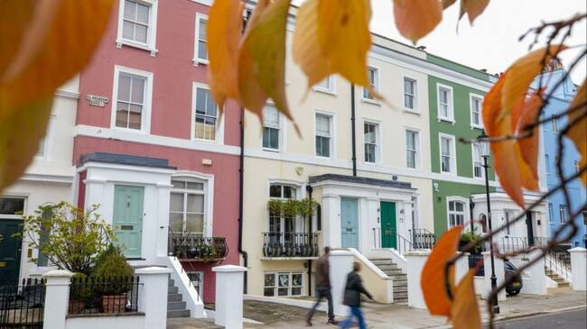 House prices in central London fell by a quarter over five years