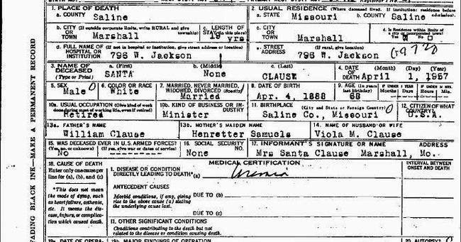ICYMI: Historical Records of an American Santa Claus