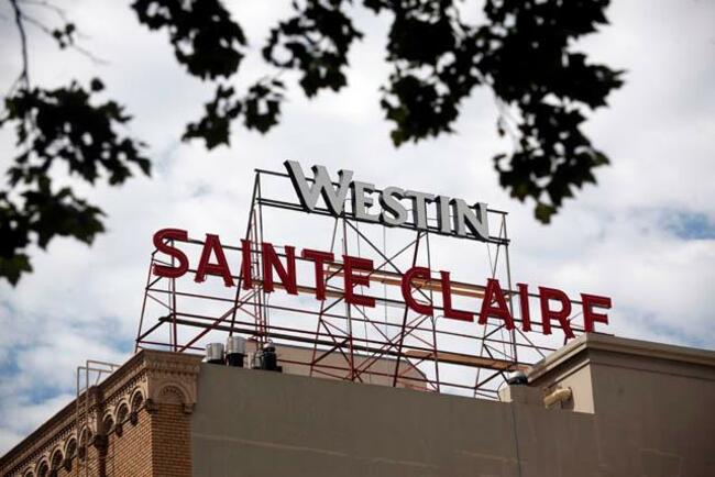 Westin San Jose, formerly downtown's Sainte Claire hotel, is up for sale