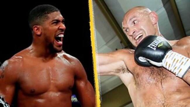 Tyson Fury v Anthony Joshua - The war of words