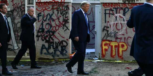 Donald Trump asked the Secret Service to get 'these fat guys off my detail' because 'they can't run down the street,' according to new book