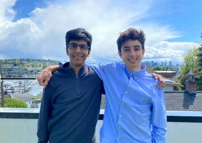 Seattle teen entrepreneurs sell their health-tech startup and take a break from college
