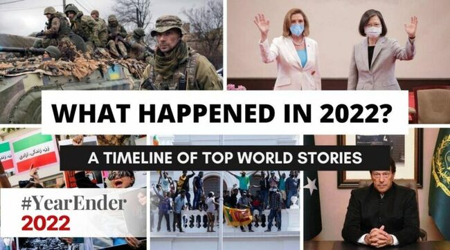 What happened in 2022? A timeline of major world events